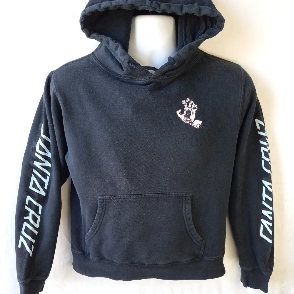 Santa Cruz Hand Skateboard Hoodie Sweatshirt (S)